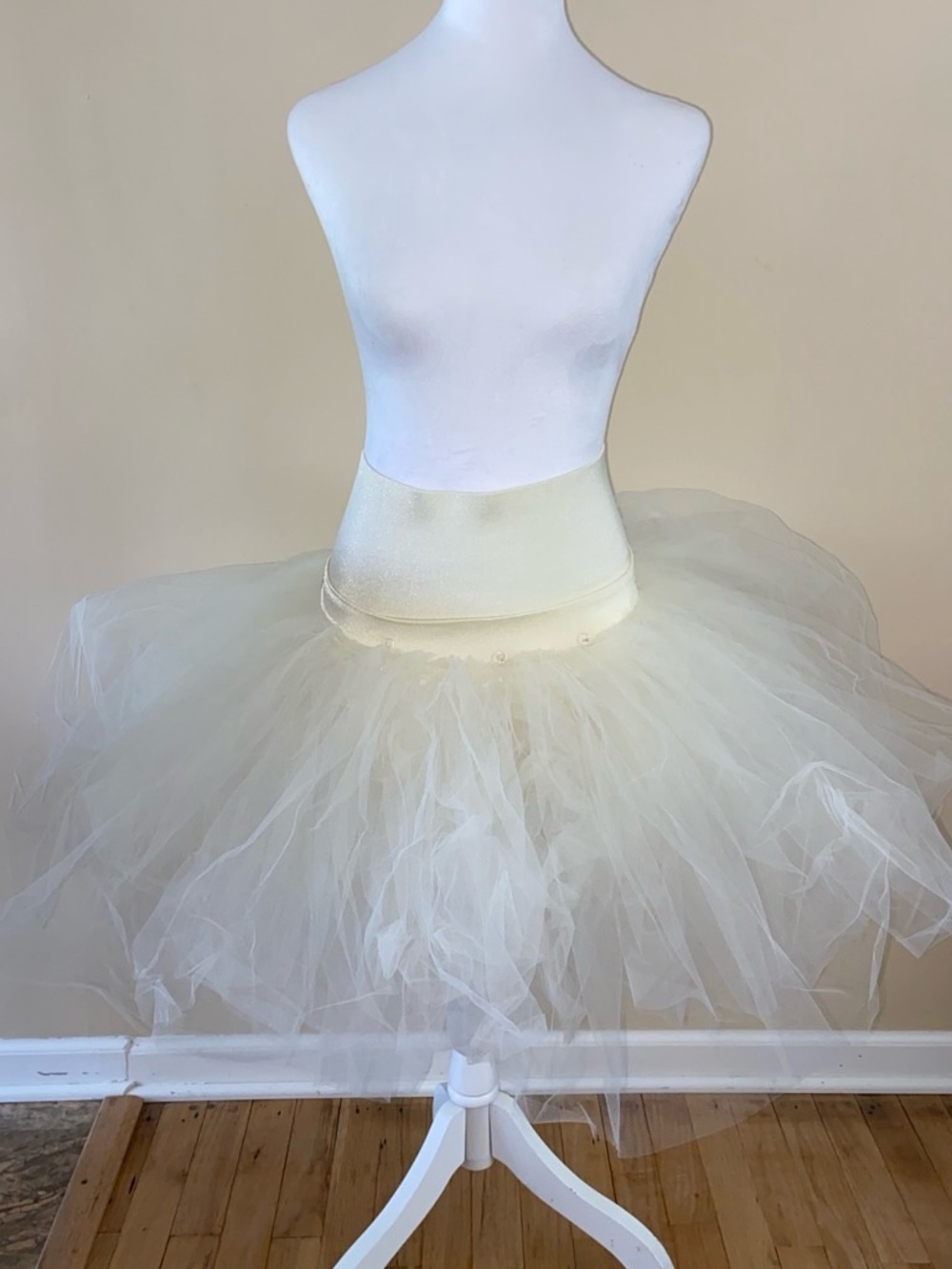 Revolution Ivory Tulle Skater Skirt